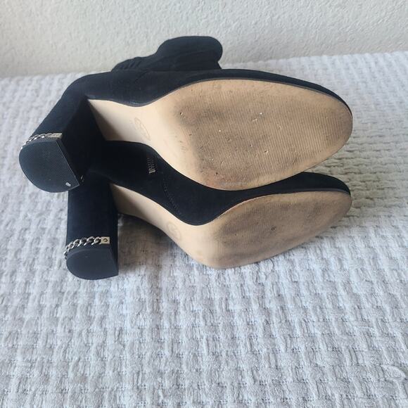 Michael Kors Dolores Bootie in Black Suede Women's Size 8.5 - Picture 11 of 16
